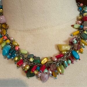 Multicolor Gemstone Necklace